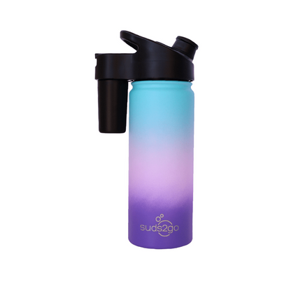 Suds2Go Bottle + 2 Refillable Caps Combo