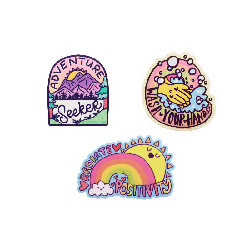 Rainbow Sticker Set - mysuds2go